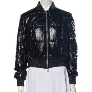 Veronica Beard Malin Black Bomber